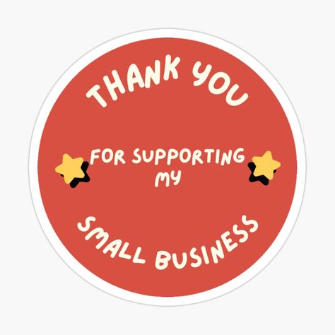 Thank U Stickers, Graphic Stickers, Buy Stickers, Tropical Home Decor, Thank You Customers, Thank You For Support, Business Stickers, My Small Business, Birthday Printables