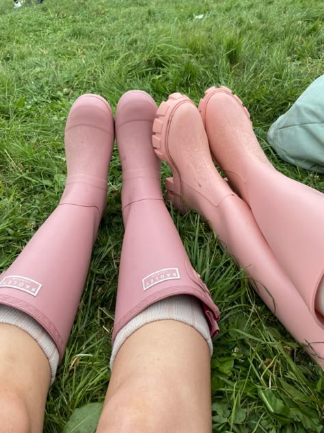 Wellies Outfit, Pink Wellies, Countryside Life, Ugly Shoes, Dancing Shoes, Financial Stability, Shoe Inspo, Aesthetic Shoes, Swag Shoes