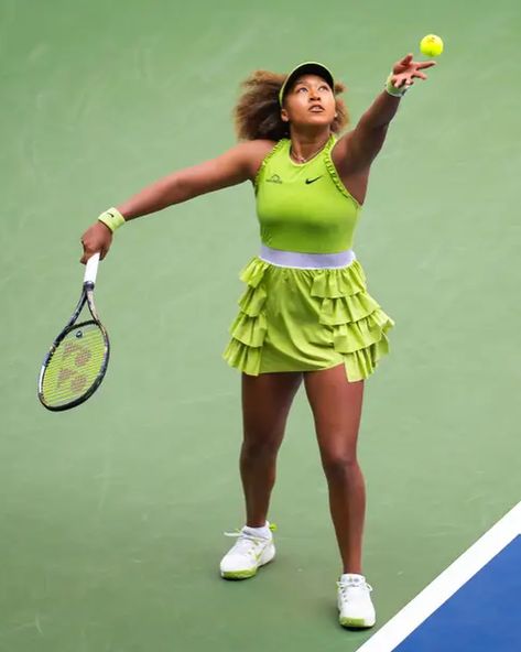 Naomi Osaka Outfits, Naomi Osaka Tennis Outfits, Serena Williams Tennis Outfits, Nike Ensemble, Naomi Osaka Tennis, Yoon Ahn, Serena Williams Tennis, Tennis Decor, Naomi Osaka