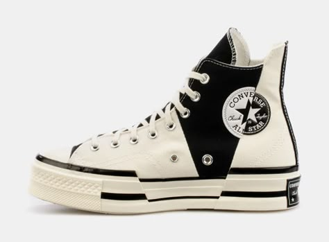 Chuck 70 Plus, Alt Shoes, Cool Converse, Cute Converse Shoes, Black And White Converse, Cute Converse, Fun Shoes, Nike Shoes Air Force, Lifestyle Shoes