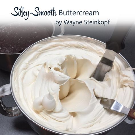 Smooth Buttercream Recipe, Silky Buttercream, Smooth Buttercream, Canned Frosting, American Cake, Cake Frosting Recipe, Buttercream Frosting Recipe, Buttercream Recipe, Cake Fillings