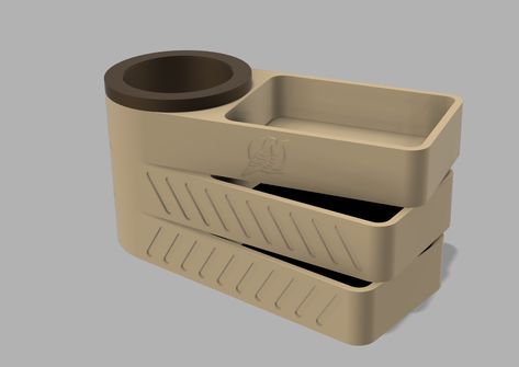 3d Printer Projects, Desktop Organizer, Print Ideas, Battery Storage, Desk Organizer, Desk Organizers, Desktop Organization, Tool Organization, Desk Storage