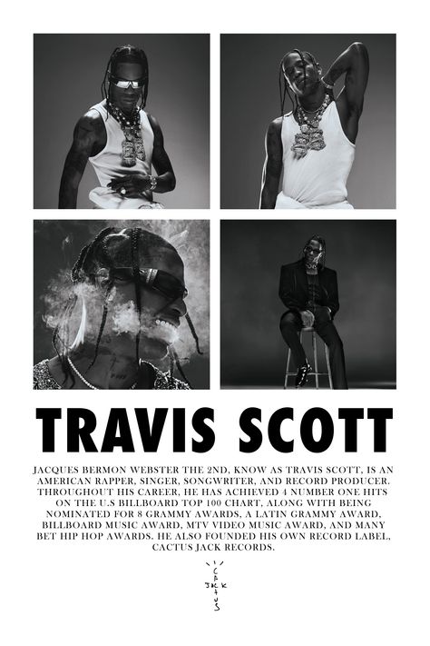 Travis Scott Poster, Travis Scott Album, Days Before Rodeo, Album Posters, Music Poster Design, Custom Poster, Poster Room, Mtv Video Music Award, Billboard Music Awards