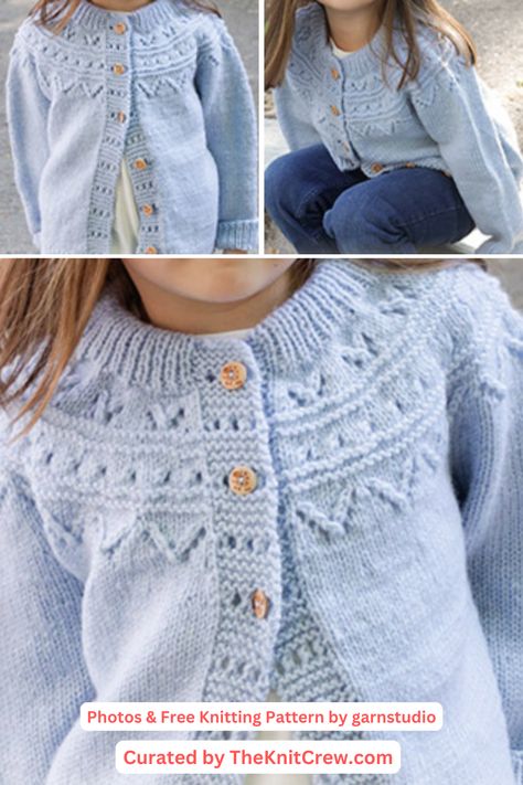 I have a list of kids' cardigan knitting patterns. These knit patterns are ideal to make for your kids' outfits during birthday parties. Check out the entire collection of knit patterns and save your favorite for later. Knit patterns curated by TheKnitCrew. All the designs in the collection have direct links to the pattern with credit to the designer and short info for you to decide if they are the right ones for you. Knit patterns curated by TheKnitCrew. Toddler Cardigan Knitting Pattern Free, Toddler Sweater Knitting Pattern Free, Cardigan Pattern Knitting, Free Childrens Knitting Patterns, Cardigan Knitting Patterns, Toddler Girl Cardigan, Kids Sweater Pattern, Spring Baby Clothes, Toddler Cardigan