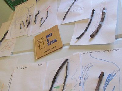 Not a Stick / Portis Not A Stick Activities, Stick Man Activities Eyfs, Preschool Language Arts, Story Creative, Teach Preschool, Julia Donaldson, Preschool Lesson Plan, Crafts Preschool, Literacy Lessons