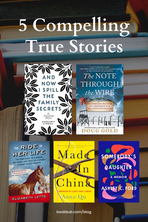 Looking for books about real life to add to your reading list? Check out these powerful true stories. #books #truestory #memoirs Best True Story Books, True Story Books, Historical Nonfiction, Summer Book Club, Summer Reading Challenge, The Incredible True Story, Book Wishlist, Family Secrets, Bookish Stuff