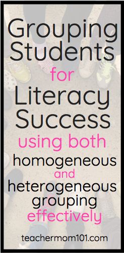 Grouping Students for Literacy Success! - Teacher Mom 101 Student Grouping Ideas, Whole Group Reading Activities, Classroom Group Work Roles, Ela Group Rotations, Group Work Roles High School, Student Engagement Strategies High School, Grouping Students, Guided Reading Kindergarten, Teaching Poetry