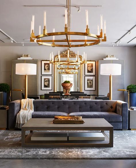 Rh Living Room, Rh Home, Restoration Hardware Dining Room, Restoration Hardware Living Room, Restoration Hardware Bedroom, Rh Furniture, Restoration Hardware Style, Livingroom Layout, Formal Living Rooms