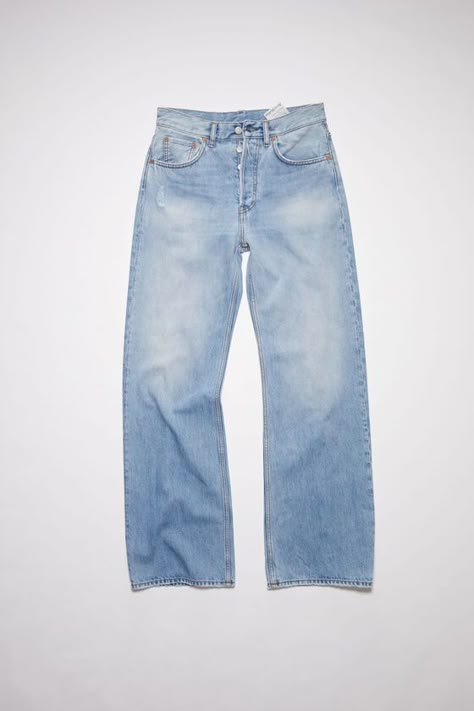 Acne Jeans, Acne Studios Jeans, Loose Fit Jeans, Easy Trendy Outfits, Cotton Style, Long Length, Jean Outfits, Fit Jeans, Straight Jeans