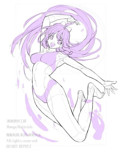 Genshin Oc Pose Reference, Sassy Anime Pose, Two Women Pose Reference Drawing, Two Body Poses Drawing, Cool Pose Reference Female, Dramatic Anime Poses, Art Base Pose Reference Female, Floating Character Pose Reference, Graceful Poses Reference Drawing