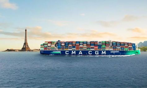 CMA CGM Group orders 7 new biogas-powered ships Pointe A Pitre, Cma Cgm, French West Indies, West Indies, Saint Martin, South America, Ships, Fort De France