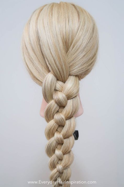 4 Strands Braid, 9 Strand Braid, Multi Strand Braid, Braid Blonde Hair, 2 Strand Braid, Braid Hair Dos, Hairstyles Kenya, Five Strand Braid, Regular Braid