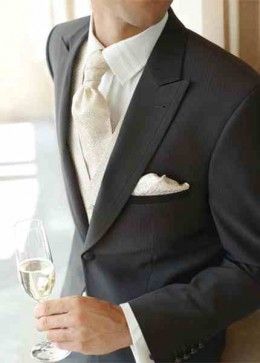 PERFETTO A Man In A Suit, Charcoal Suit, Mens Wedding Attire, Man In A Suit, Groomsmen Attire, Groom Suit, Black Suit, Groom Attire, Gray Suit