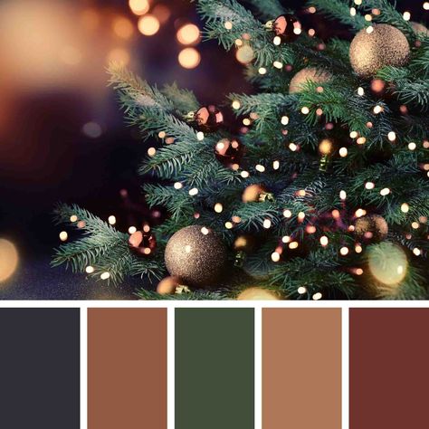 28 Beautiful Christmas Color Palettes (2022) • Colors Explained Christmas Color Schemes, Rustic Color Palettes, Xmas Color, Family Photo Colors, Christmas Palette, Christmas Colour Schemes, Christmas Color Palette, Christmas Tree Decorating, Winter Color Palette