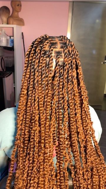 DolledbyMo LLC💗 on Instagram: "24 inch Color 30 Passion Twists!! #nychairstylist #brooklynhairstylist" Big Twist Braids Hairstyles, Braiding Hair Colors, Twist Box Braids, Hair Dye Tips, Glow Hair, Passion Twists, Braided Hairstyles For Black Women Cornrows, Short Locs Hairstyles, Cute Braided Hairstyles