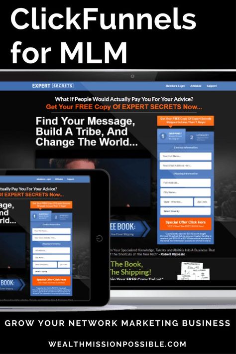 Use ClickFunnels ifor MLM to create custom sales funnels and landing pages for your network marketing business. Get more leads, sales and distributors. Learn more about ClickFunnels network marketing bridge funnels. Clickfunnels Landing Page, Mlm Marketing, Click Funnels, Network Marketing Tips, Network Marketing Business, Marketing Funnel, Landing Pages, Marketing Techniques, Marketing Template