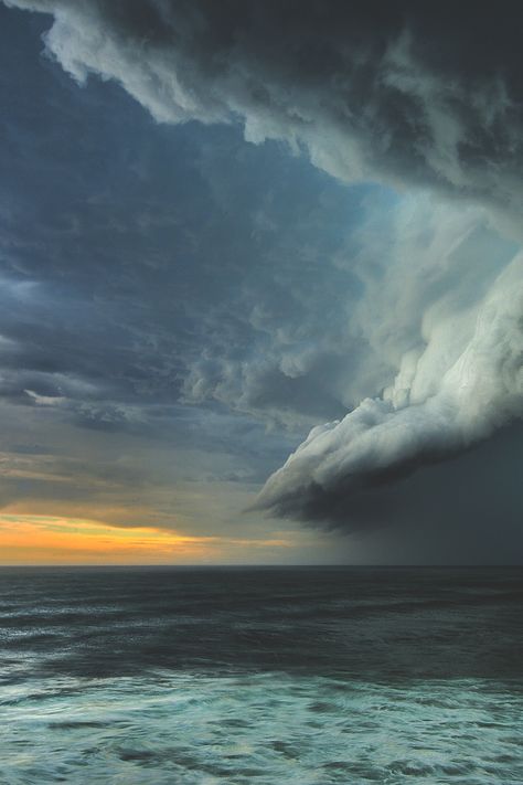 Hail Core by Will Eades Fraser Island, What A Beautiful World, Beautiful Skies, Awesome Photography, Divine Nature, Cloud Painting, Natural Phenomena, Sea And Ocean, Beautiful Sky