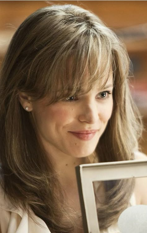 Rachel Mcadams 2000s, Rachel Mcadams Aesthetic, Rachel Mcadams Bangs, Rachel Mcadams Blonde Hair, Rachel Mcadams Brown Hair, Short Hair Inspo Layers, Rachel Mcadams Brunette, Rachel Mcadams Hair Bangs, Rachel Mcadams Hair The Vow