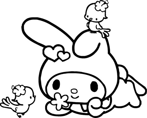 My Melody Coloring Pages | Fantasy Coloring Pages My Melody Coloring Pages Printable, Sanrio Colouring, My Melody Coloring Pages, My Melody Coloring, Melody Coloring Pages, Sanrio Coloring, Hello Kitty Colouring Pages, Family Coloring Pages, Charmmy Kitty