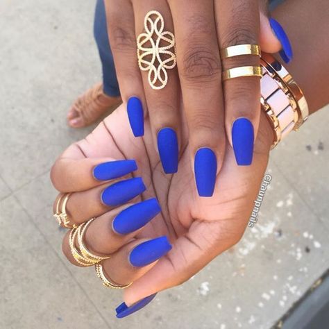 Love this color! I always get lots of compliments when my nails are this color! Nail Candy, Blue Nail, Fabulous Nails, Square Nails, Gorgeous Nails, Love Nails, Nails On Fleek, Acrylic Nail Designs, Nails Design