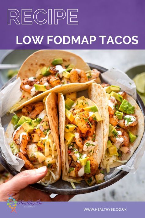 Tasty Tacos are ideal for sharing and great for catering for all kinds of dietary requirements including low FODMAP. | FODMAP recipes Diet | FODMAP recipes easy | FODMAP diet | Low fodmap recipes | Low Fodmap | Healthy Mexican food Shrimp Tacos Easy, Tacos Mexicanos, Shrimp Taco Recipes, Recetas Keto, Low Fodmap Diet, Low Fodmap Recipes, Shrimp Tacos, Baja California Sur, Fodmap Diet