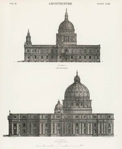 St Peters Cathedral, Architectural Wall Art, St Basils Cathedral, St Peters, Building Illustration, Vintage Architecture, Vintage Art Print, Interior Illustration, Architectural Prints