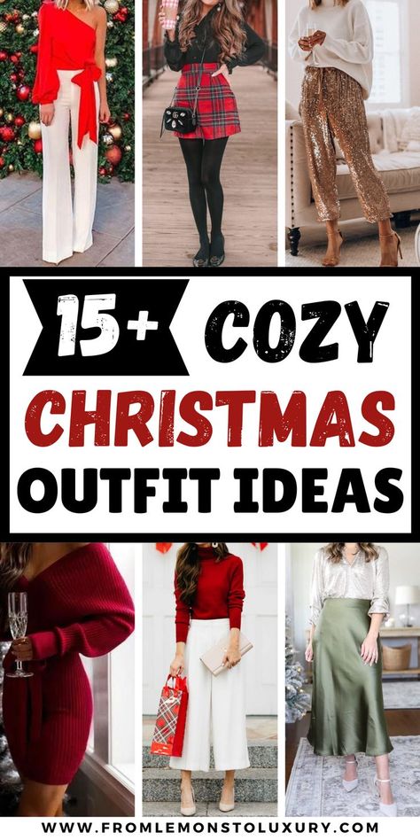 christmas outfit ideas for women Christmas Church Outfit Women, Black Christmas Outfit, Christmas Outfit Ideas For Women Party, Christmas Church Outfit, Church Outfit Women, Party Christmas Outfit, Classy Christmas Outfit, Christmas Outfit Ideas For Women, Christmas Outfit Ideas For Women Classy