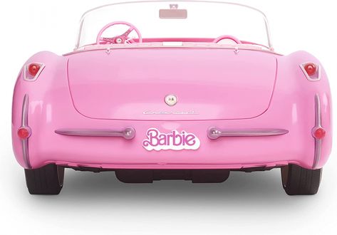 Barbie Land, Pink Corvette, Carnival Birthday Party Theme, Barbie The Movie, Barbie Car, Corvette Convertible, Barbie Movie, Pink Suit, Vintage Silhouette