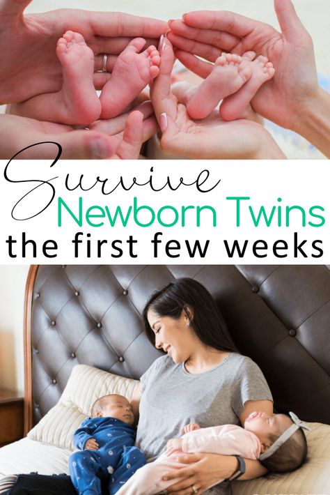 Just had newborn twins or are pregnant with twins and want to know how to survive life with them? I don’t blame you mama, I’m a twin mama myself and I’m here to share with you 10 excellent ways to survive first few weeks with newborn twins!  I have boy/girl twins that are now 7 years old. I also have an older daughter who is now 11 years old. When my twins were babies, I encouraged my daughter to help me. I gave her small tasks and she loved it. Twins Postpartum, Twins Tips, Twin Pregnancy Belly, Newborn Twin Photos, Twins Schedule, Twin Baby Photography, Twins Announcement, Sleeping Twins, Mamma Bear