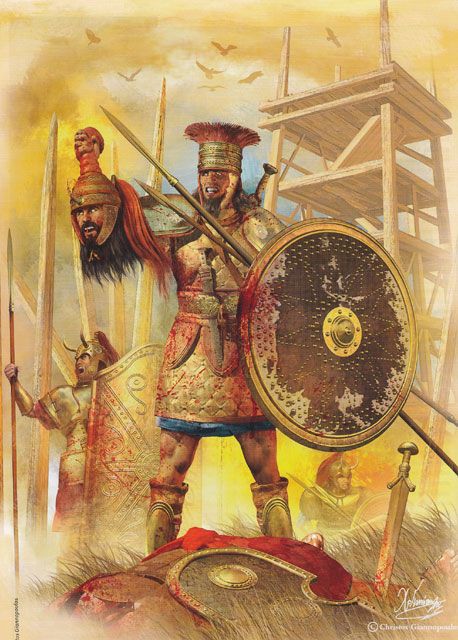 Sea Peoples, Punic Wars, Warriors Illustration, Greek Warrior, Ancient Warfare, Bronze Figurine, In Memoriam, Iron Age, Mesopotamia