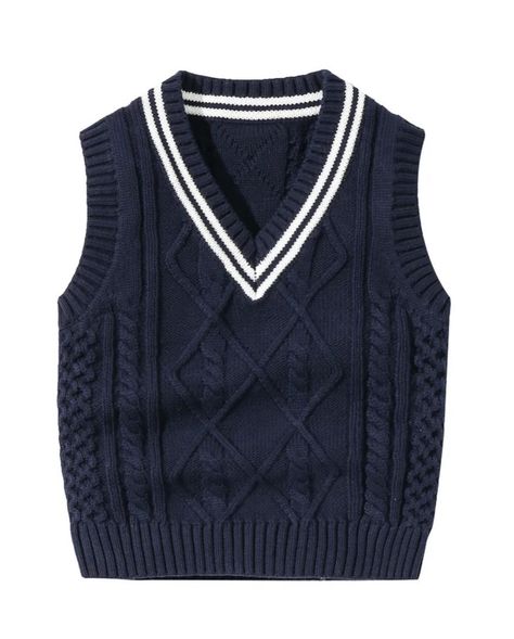 Cozy up your little one in this adorable knit sweater vest, perfect for chilly autumn and winter days! #BabyFashion #toddlerstyle 💙🚙🦕 Newborn Winter Clothes, Toddler Outerwear, Boys Cardigans, Pull Bebe, Sleeveless Outfit, Baby Jacket, College Style, Sleeveless Pullover, Kids Coats