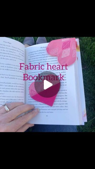 Julie Cefalu on Instagram: "Making some Fabric Heart Bookmarks over here! 💕 These are super easy and super fast! . Check out the link in my profile to download the free templates and instructions 😍. Main fabric used is from @artgalleryfabrics ❣️ . #fabrichearts #fabricbookmark #thecraftyquilter #valentinebookmarks #valentinecrafts #heartbookmark #freetutorial #valentinesdayfun #hearts #fabricheart #heartproject #heartcraft #artgalleryfabrics" Fabric Bookmarks, Heart Bookmark, Heart Projects, Bookmark Template, Fabric Hearts, Fabric Heart, Book Marks, Heart Crafts, Art Gallery Fabrics