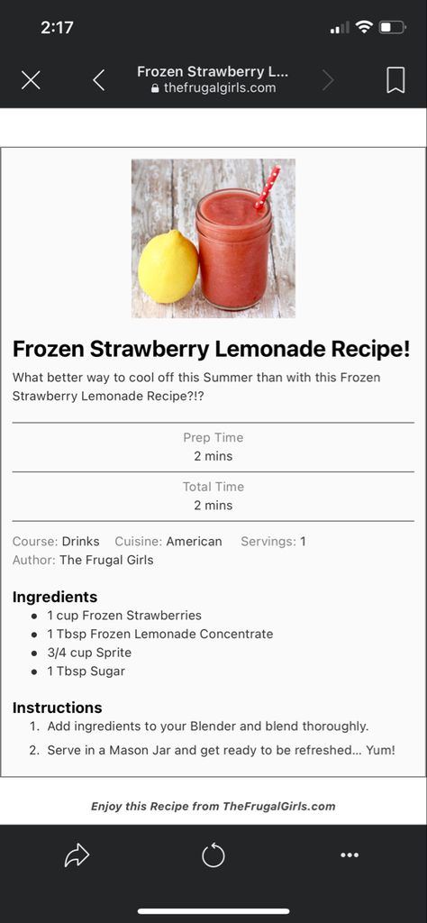 Frozen Lemonade Recipe, Lemonade Trailer, Frozen Strawberry Lemonade Recipe, How To Make Lemonade, Frozen Strawberry Lemonade, Strawberry Lemonade Recipe, Lemonade Concentrate, Frozen Lemonade, Lemonade Recipe