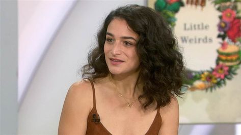 Jenny Slate discusses new book ‘Little Weirds’ Jenny Slate Hair, Jenny Slate, I Am Nothing, Comedians, Movies To Watch, New Books, Curly Hair, Hair Makeup, Curly Hair Styles