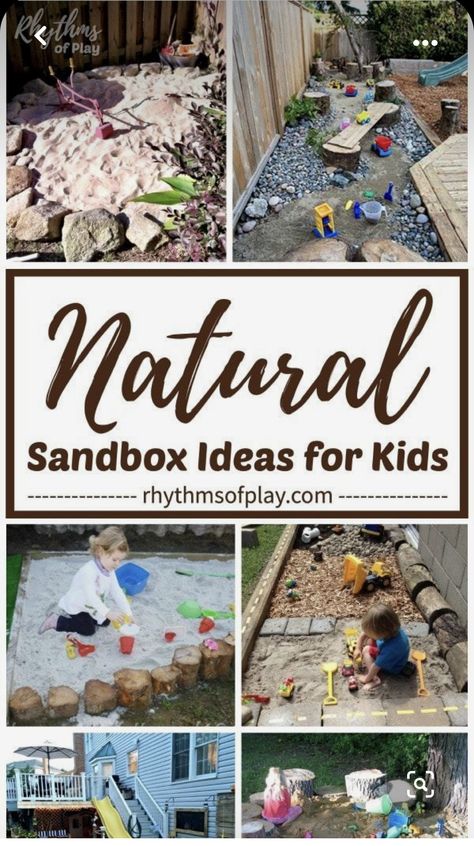 Natural Sandbox, Cover Patio Ideas, Backyard Covered Patio Ideas, Backyard Cover, Sandbox Ideas, Sand Pits For Kids, Backyard Sandbox, Diy Sandbox, Outdoor Kids Play Area