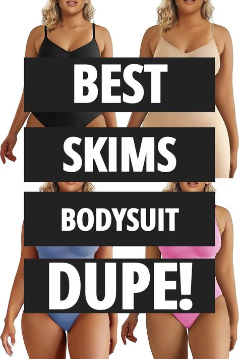 Skims dupe, bodysuit, women in bodysuits Aesthetic College Outfits, Snatched Waist, Picture Day Outfits, Women's Outfit Sets, Body Suit Outfits, Shapewear Bodysuit, Women's Shapewear, Body Shaper, Fall Aesthetic