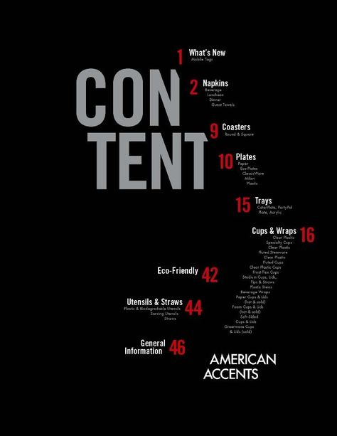 Table Of Contents Design Layout, Contents Page Design, Magazine Page Design, Table Of Contents Design, Table Template, Contents Layout, Index Design, Book And Magazine Design, Page Layout Design