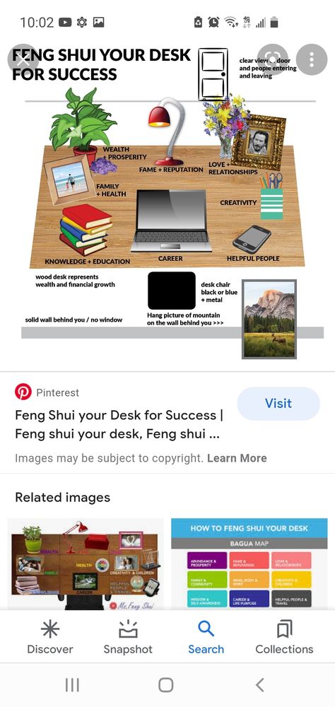 Classroom Feng Shui, Feng Shui Office Wall Art, Feng Shui Work Desk, Feng Shui Desk Placement, Bagua Map Feng Shui, Feng Shui Office Layout, Desk Feng Shui, Feng Shui Your Desk, Feng Shui Layout