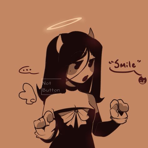 Alice The Angel, Angel Icons, Alice Angel, Angel Drawing, Indie Horror, Bendy And The Ink Machine, Cartoon Profile Pics, Cute Profile Pictures, The Angel