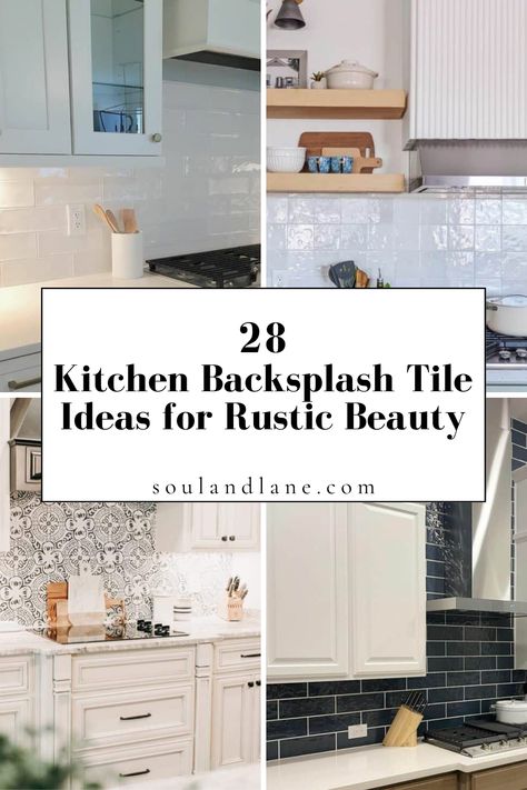 Revitalize your kitchen with chic backsplash tile ideas that combine functionality with aesthetic allure. From sleek subway tiles that offer a classic look to intricate mosaic patterns that serve as a bold statement piece, explore a variety of designs to complement your kitchen's style. Discover how playing with color, texture, and layout can introduce a new dynamic to your cooking space, whether you're aiming for a minimalist vibe or a colorful, eclectic atmosphere. Kitchen Pattern Tile Backsplash, Matte Tiles Kitchen, Kitchen With Subway Tile Backsplash, Pattern Kitchen Backsplash, White Herringbone Tile Backsplash, Backsplash Tile Ideas, Grey Kitchen Tiles, Brown Countertop, White Herringbone Tile