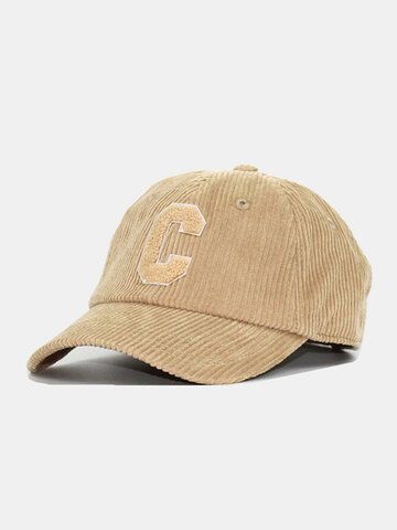 C Letter, Winter Typ, Embroidery Baseball, Mode Casual, Embroidered Baseball Caps, Pattern Embroidery, Yellow Pattern, Green And Khaki, Soft Tops