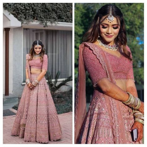 Engagment Lehnga Bridal Lehenga, Wedding Phera Dresses, Lehanga Outfits Latest For Wedding, Light Pink Engagement Lehenga, Marriage Clothes For Girl, Lehnga Designs For Engagement, Lenhga Design For Wedding, Lehanga Designs Latest For Reception, Outfit For Reception Indian