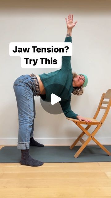 Yoga + Mobility on Instagram: "Pop quiz! Why does improving your thoracic spine (upper back) mobility help your jaw tension and headaches?

The simple answer is that it’s all connected. Try this experiment with me: Squeeze and tense your shoulders and neck. Notice if your jaw also clenched a bit along with it. 

If your shoulders are often a little or a lot tense, then it can be a safe assumption that your jaw is feeling it too.

So while these simp thoracic rotations are directly moving or stretching your jaw, you can trust that they are helping. In fact, to make it even more effective, what if you focused on keeping your jaw relaxed throughout the whole movement. You might be surprised that it was a little clenched!

Now if you haven’t already started your free trial to access our Jaw, N Clenched Jaw, Upper Back Mobility, Back Mobility, Yoga Mobility, Pop Quiz, Headache, Free Trial, Stretching, Improve Yourself