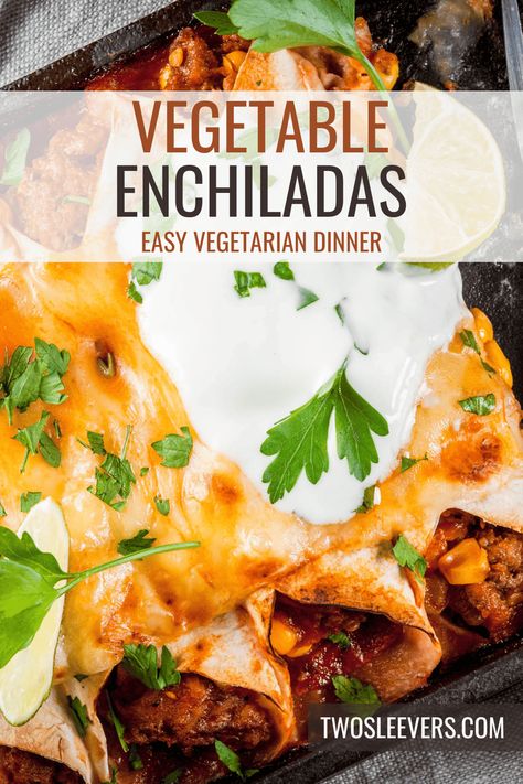 Veg Enchiladas Recipe, Enchiladas Recipe Vegetarian, Veg Enchiladas Vegetarian, Vegetarian Enchilada Recipe, Chickpea Enchiladas Recipe, Meatless Enchiladas Recipes, Veg Enchiladas, Meatless Enchiladas, Vegetarian Enchiladas Casserole