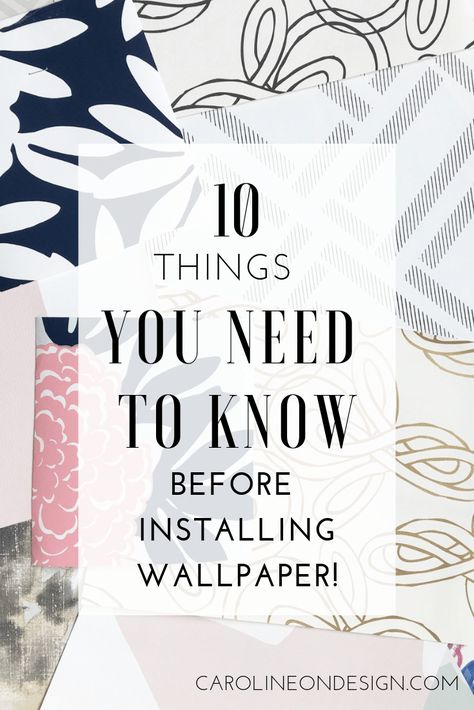 Half Bath Wallpaper, Interior Decorating Tips, Neutral Wallpaper, How To Install Wallpaper, Design Rules, Room Transformation, House Design Photos, Grasscloth Wallpaper, Inspirational Wallpapers