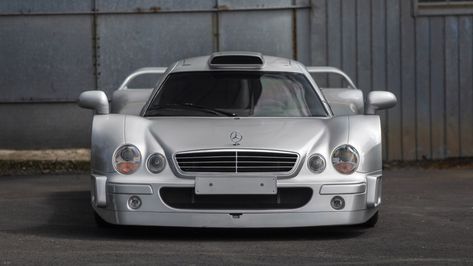 The 1998 Mercedes-Benz CLK GTR being offered at the 2018 RM Sotheby's Monterey Sale. Amg Clk Gtr, Ford Le Mans, Mercedes Clk Gtr, Mercedes Clk, Bmw Classic Cars, Classic Car Show, Mc Laren, Benz Amg, Mercedes Benz Amg