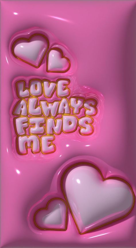 3d Wallpaper Quotes, Pink 3d Wallpaper Iphone, 3d Design Wallpaper, Lovely Wallpapers, Hearts Aesthetic, Iphone Wallpaper Texture, 3d Wallpaper Cute, Pretty Wallpaper Ipad, 3d Wallpaper Iphone