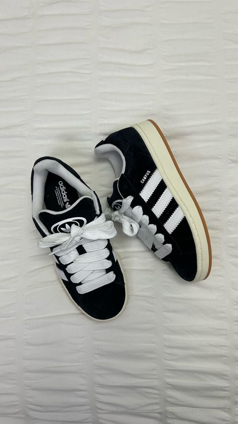 Black Adidas Campus, Basket Shoes, Adidas Campus Shoes, Campus Adidas, Black Adidas Shoes, Adidas Outfit Shoes, Men's Adidas (men), Adidas Campus 00s, Look Adidas