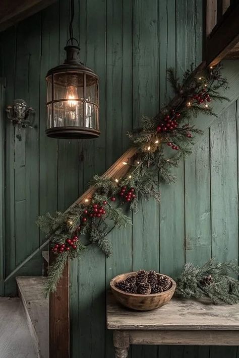 Prairie Christmas Decor, Vintage Rustic Christmas Decor, Folk Christmas Aesthetic, Woodland Christmas Aesthetic, Rustic Christmas Aesthetic, Cottagecore Christmas Aesthetic, Forest Christmas Decor, Woodsy Christmas Decor, Vintage Rustic Christmas