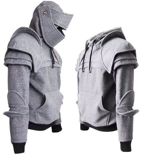 My knight in a soft sweater Knight Hoodie, Armor Hoodie, 웃긴 사진, Take My Money, Parkour, Cool Ideas, Things I Want, Moda Masculina, Style Me